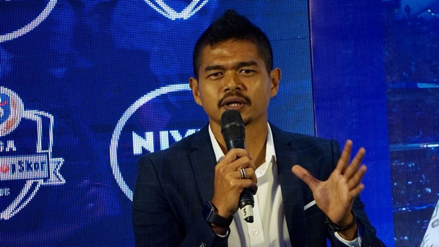 Striker Persija Bambang Pamungkas Foto: Fanny Kusumawardhani/kumparan