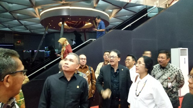 Komisi XI DPR kunjungan ke BEI. (Foto: Ela Nurlaela/kumparan)