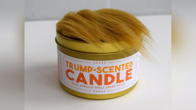 Lilin beraroma Trump (Foto: Dok. Etsy)