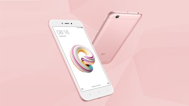 Xiaomi Redmi 5A edisi pink. (Foto: Xiaomi)