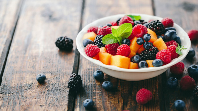 Salad buah. (Foto: Thinkstock)