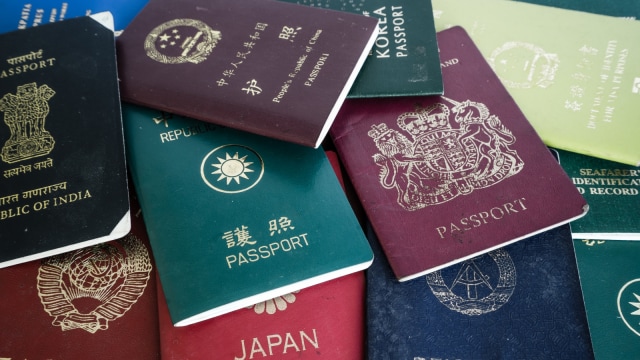 Ilustrasi passport (Foto: Shutterstock)