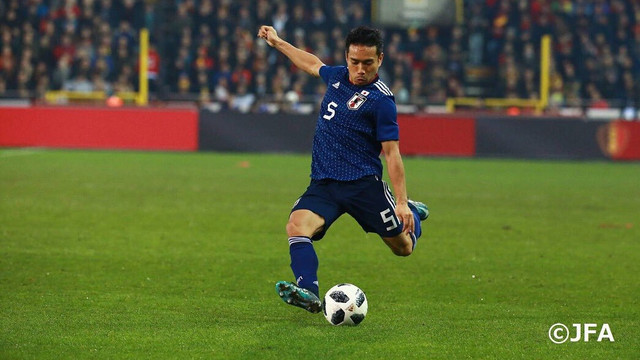 Bek sayap Jepang, Yuto Nagatomo. (Foto: Twitter @YutoNagatomo5)