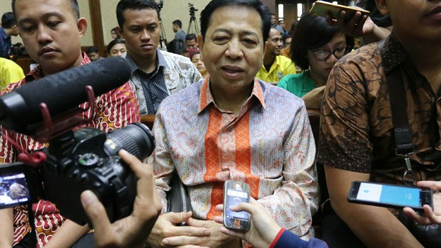 Setya Novanto di Pengadilan Tipikor Foto: Irfan Adi Saputra/kumparan