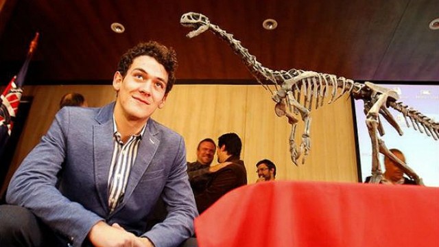Diego Suarez penemu fosil Chilesaurus diegosuarezi (Foto: Dok. Guiness World)