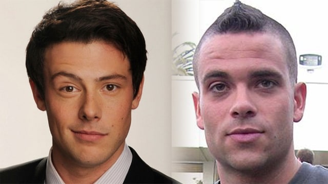 ​Cory Monteith dan Mark Salling (Foto: Istimewa)