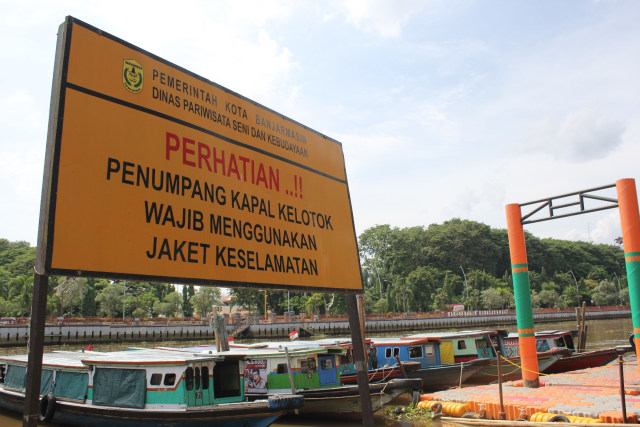 Foto: Semarak Wisata Susur Sungai Martapura  (2)
