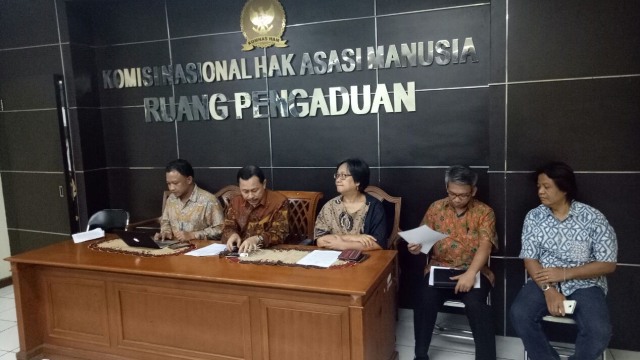 Konpers pernyataan sikap komnas HAM mengenai RKUHP (Foto: Rizki Mubarok/kumparan)