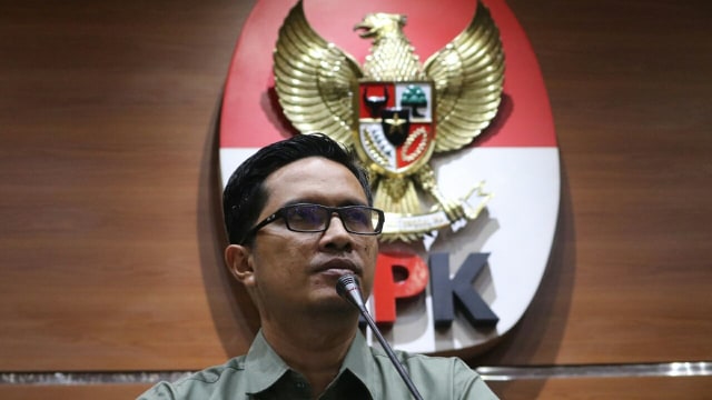 Febri Diansyah di KPK  (Foto: Irfan Adi Saputra/kumparan)