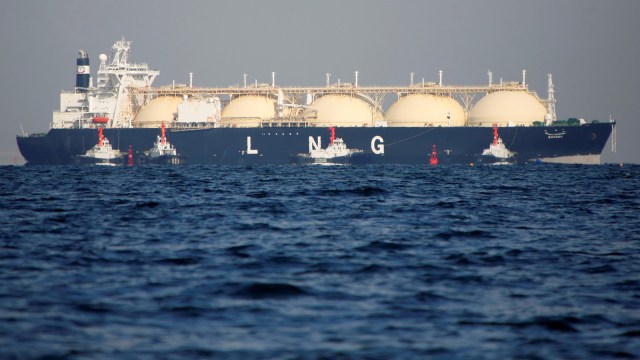 Kapal tengker LNG (Foto: REUTERS/Issei Kato)