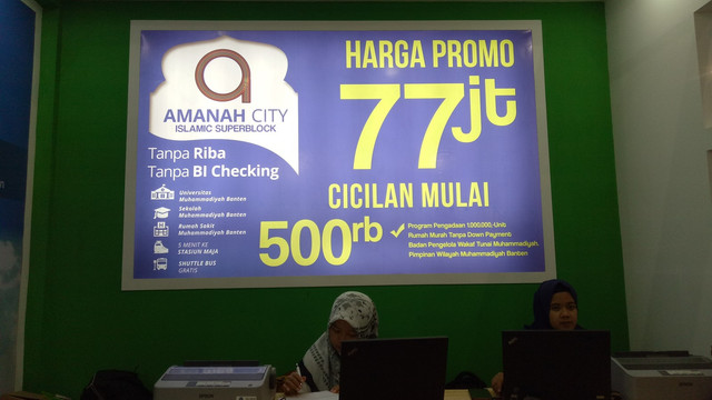Rumah Rp 77 juta di Indonesia Properti Expo (Foto: Resya Firmansyah/kumparan)