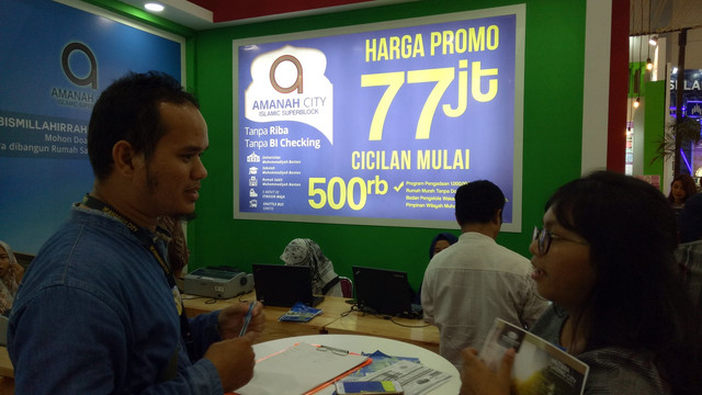 Rumah Rp 77 juta di Indonesia Properti Expo (Foto: Resya Firmansyah/kumparan)