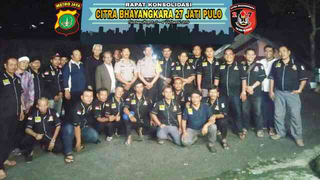 Kapolsek Palmerah Hadiri Rapat Konsolidasi Pokdarkamtibmas Citra Bhayangkara Jati Pulo