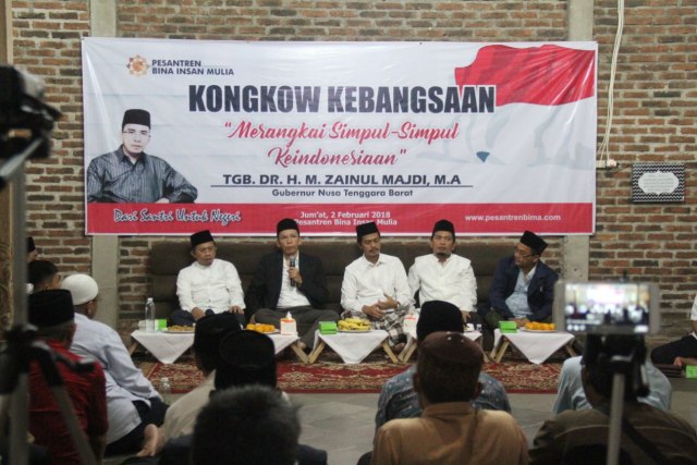PIDATO KEBANGSAAN TGB, ZAINUL MAJDI; KHILAFAH TIDAK RELEVAN DI INDONEISIA