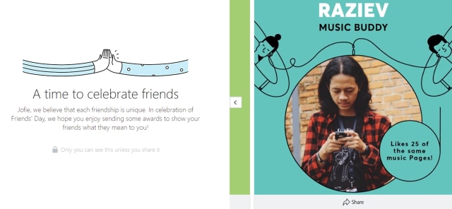 Facebook Friends Day. (Foto: Facebook)