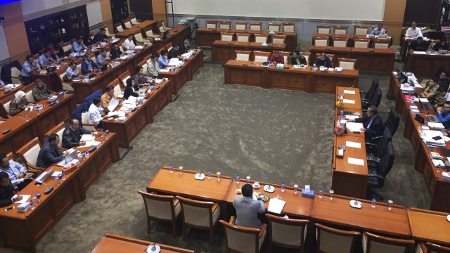 Rapat Timus RUU KUHP di Komisi III DPR (Foto: Ricad Saka/kumparan)