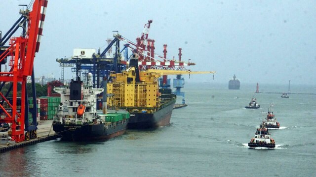Pelabuhan Tanjung Priok. (Foto: Iqbal Firdaus/kumparan)