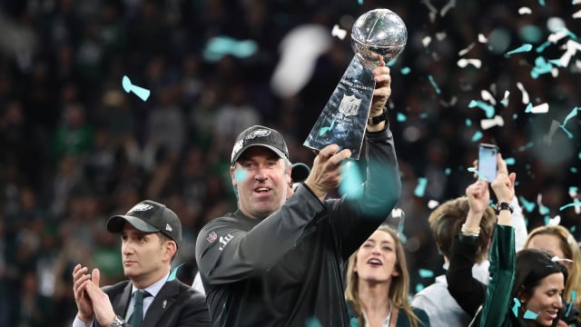 Pelatih Eagles, Doug Pederson. (Foto: Reuters/Chris Wattie)