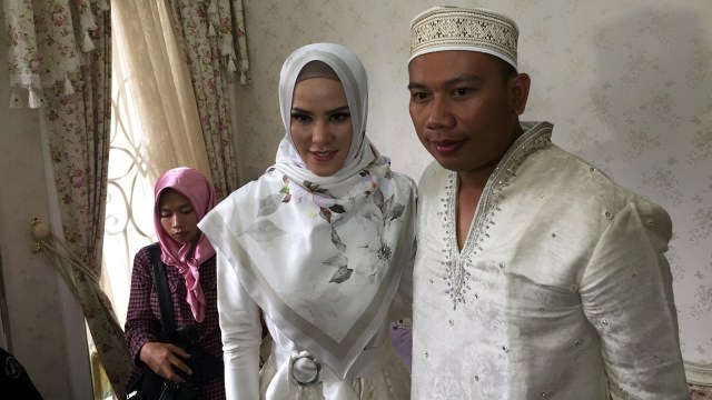 Angel Lelga dan Vicky Prasetyo. (Foto: Sarah Yulianti Purnama/kumparan)