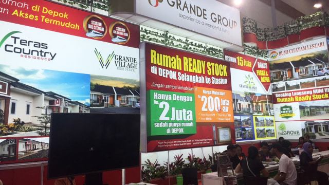 Expo properti Pesta KPR BTN Foto: Siti Maghfirah/kumparan