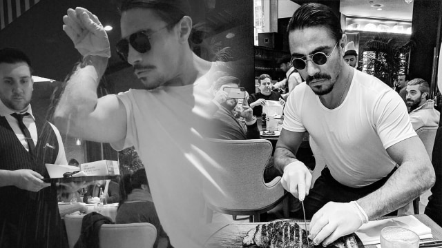 Salt Bae, chef sensasional Instagram. (Foto: Instagram @nusr_et34 @mylastbite)