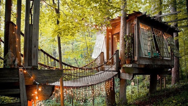 Secluded Intown Treehouse. (Foto: Instagram @amodelmoment)