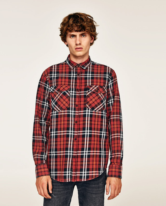 Motif Tartan (Foto: Dok. Zara)