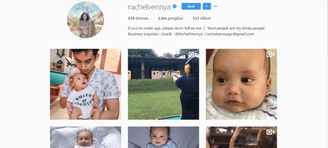 Daftar Selebgram Hits Indonesia 2018 (2)