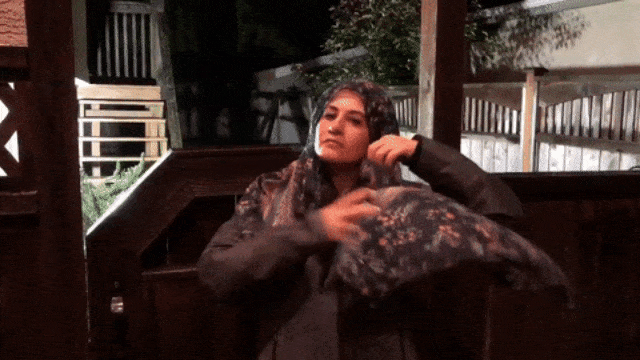 Aksi No Hijab Day (Foto: Twitter.com/ConfessionsExMu)