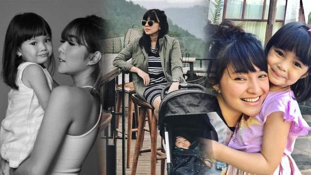Selebriti dengan gaya rambut berponi. (Foto: Instagram @gisel_la @marshanda99 @ayuhastari)
