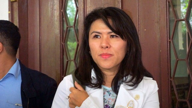 Fifi Lety Indra di PN Jakarta Utara. (Foto: Iqbal Firdaus/kumparan)