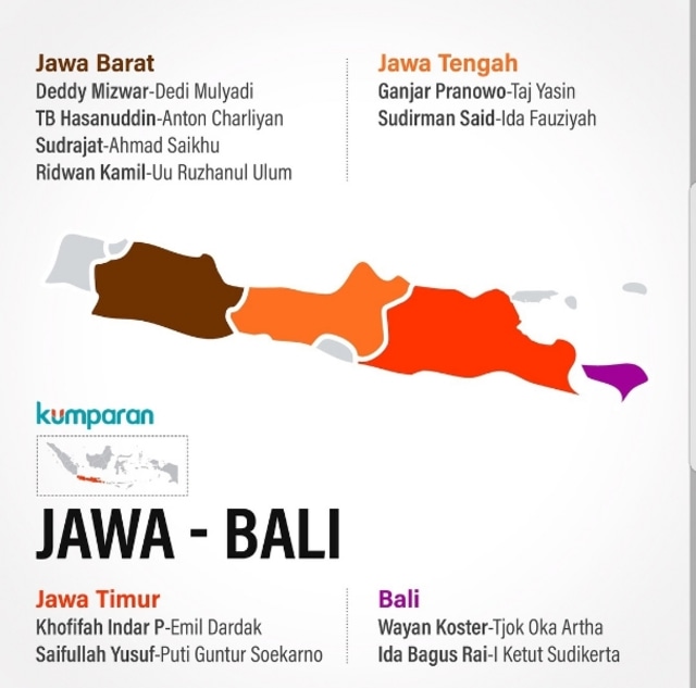 Adu Kuat Calon Gubernur Pilkada 2018 di Medsos (1)