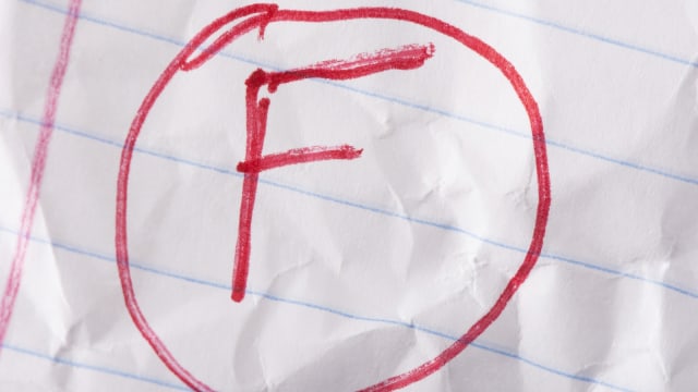 Ilustrasi nilai menurun. (Foto: Thinkstock)