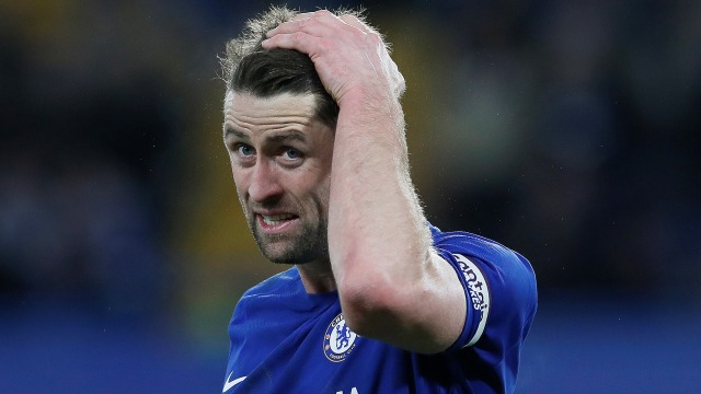 Gary Cahill saat masih membela Chelseal. Foto: Reuters/David Klein