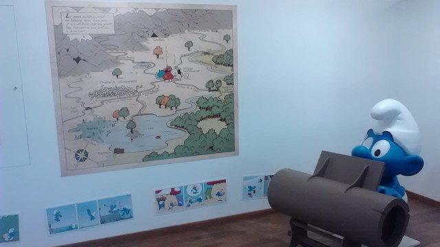 Tokoh komik Belgia. (Foto: Daniel Chrisendo/kumparan)