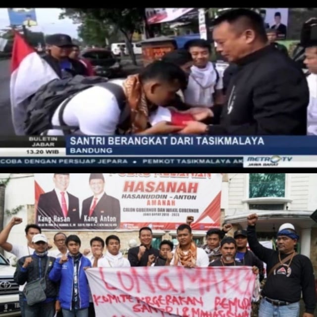 Santri Se Jawa Barat Nyatakan Dukungan Untuk Kang Hasan