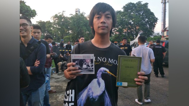 Ryan D'Masiv di konser Incubus (Foto: Prabarini Kartika/kumparan)