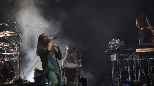 Suasana konser band Incubus di Kemayoran, Jakarta. (Foto: Aditia Noviansyah/kumparan)