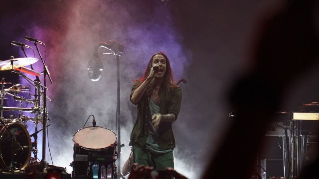 Suasana konser band Incubus di Kemayoran, Jakarta. (Foto: Aditia Noviansyah/kumparan)