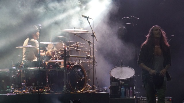 Suasana konser band Incubus di Kemayoran, Jakarta. (Foto: Aditia Noviansyah/kumparan)
