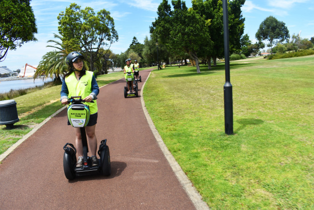 Segway Tour di Perth (Foto: (Muhammad Iqbal/kumparan))