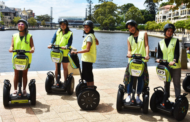 Segway Tour di Perth (Foto: (Muhammad Iqbal/kumparan))