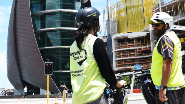 Segway Tour di Perth (Foto: Muhammad Iqbal/kumparan)