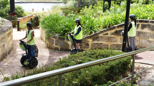 Segway Tour di Perth (Foto: Muhammad Iqbal/kumparan)