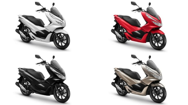 Varian warna all new Honda PCX (Foto: dok: AHM)