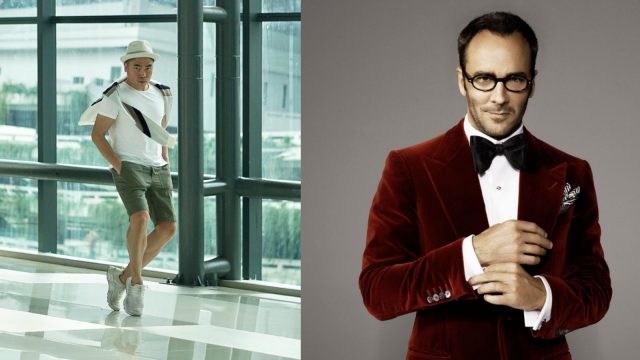 Billy Tjong dan Tom Ford (Foto: Fashion Australia & @billy_tjong - Instagram)