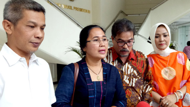Eva Sundari Lembang 9, di Kantor Wapres (Foto: Kevin Kurnianto/kumparan)