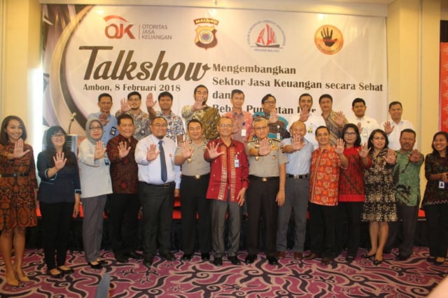 OJK Pastikan Industri Jasa Keuangan Di Maluku Bebas Pungli