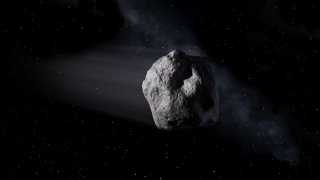 Ilustrasi Asteroid (Foto: NASA)