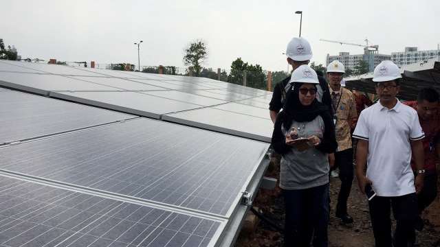 PLTS Jakabaring Palembang (Foto: Selfy Momongan/kumparan)